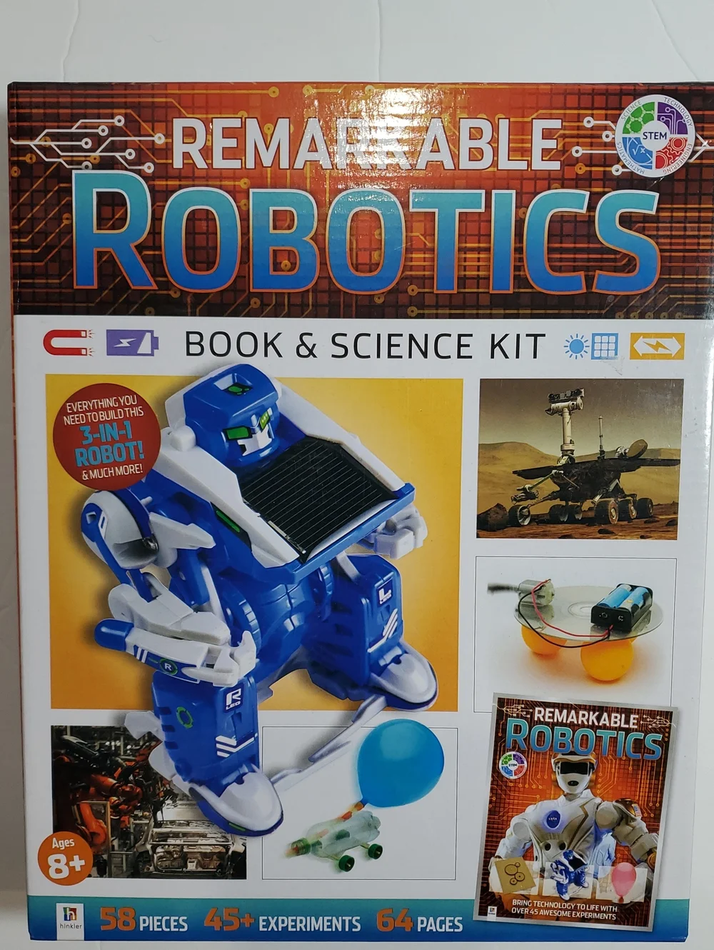 Robotics Book And Science Kit New Sealed